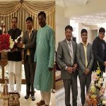 কুয়েত প্রবাসী নেতাদের ফুলেল শুভেচ্ছা